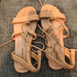 Lace Up Sandals